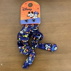 Halloween Mickey Mouse set of earrings and scrunchie
